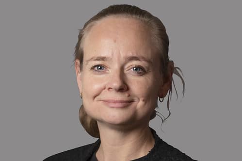 Nærbillede af Rie Odsbjerg Werner, adm. direktør i Tryghedsgruppen