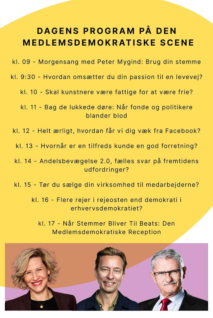 Program for fredag på folkemødet 2026