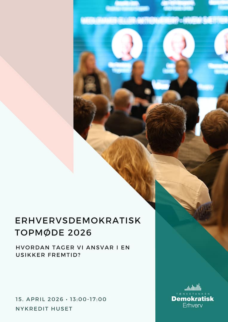 Program for Erhvervsdemokratisk Topmøde 2026​