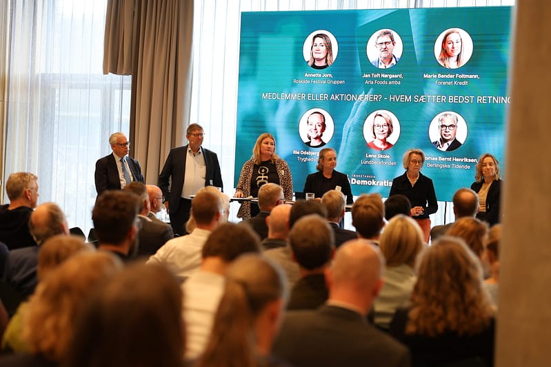 Debat fra Erhvervsdemokratisk topmøde 2025: Medlemmer eller aktionærer? - Hvem sætter bedst retning?